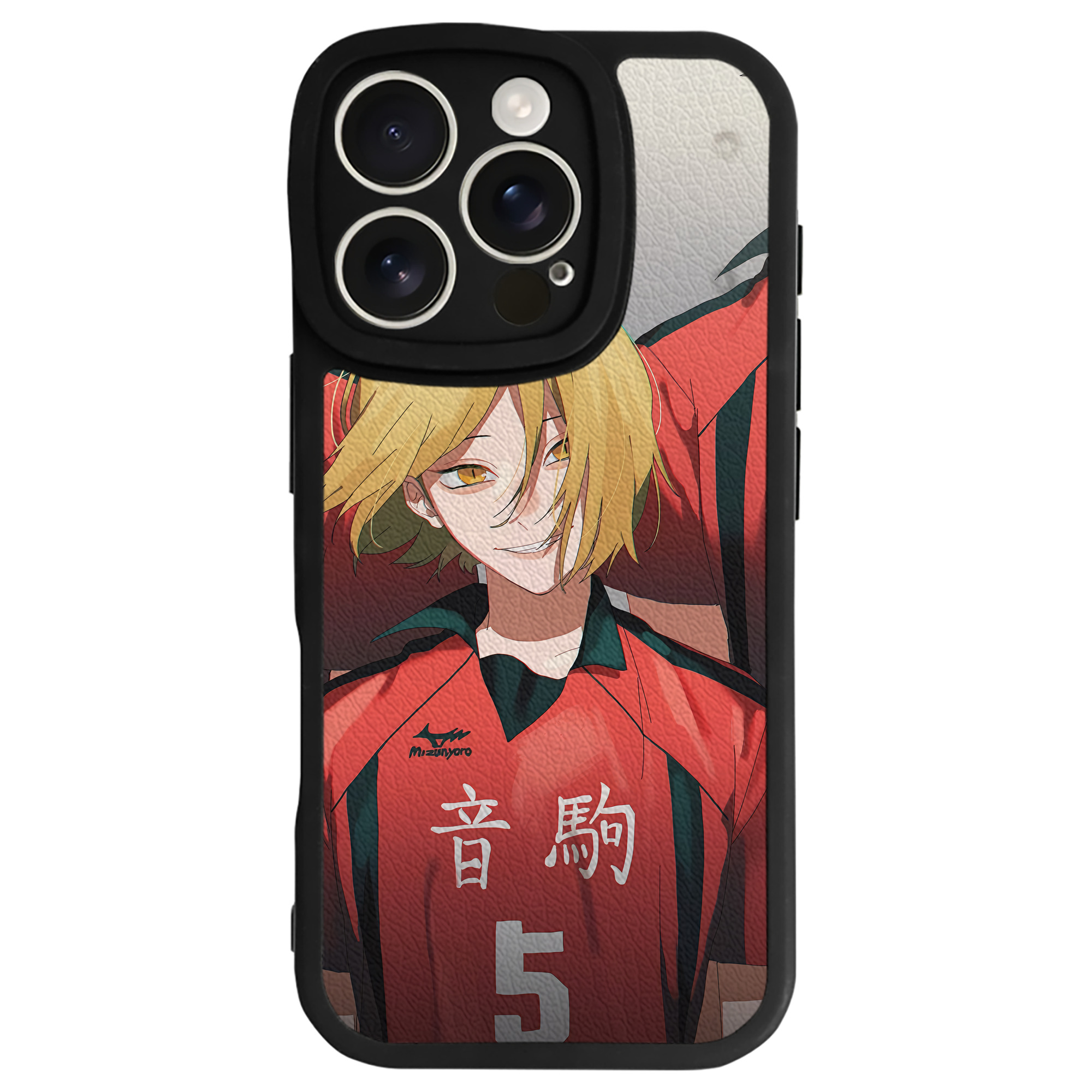 ハイキュー!! Haikyu!! 【iPhone 16シリーズ対応】シリコンスマホケース（レザー調） 材質：シリコン